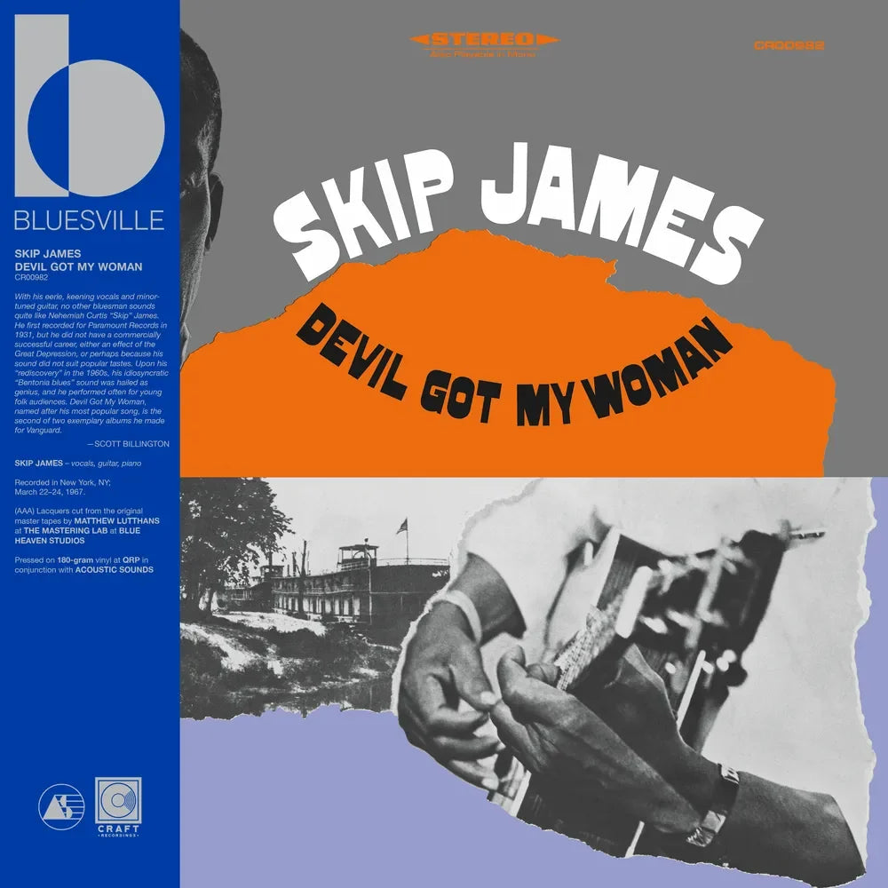Skip James - Devil Got My Woman - 2026 Bluesville [180g with tip-on jacket + obi] [New Vinyl]