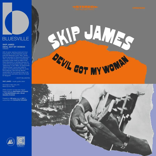 Skip James - Devil Got My Woman - 2026 Bluesville [180g with tip-on jacket + obi] [New Vinyl]