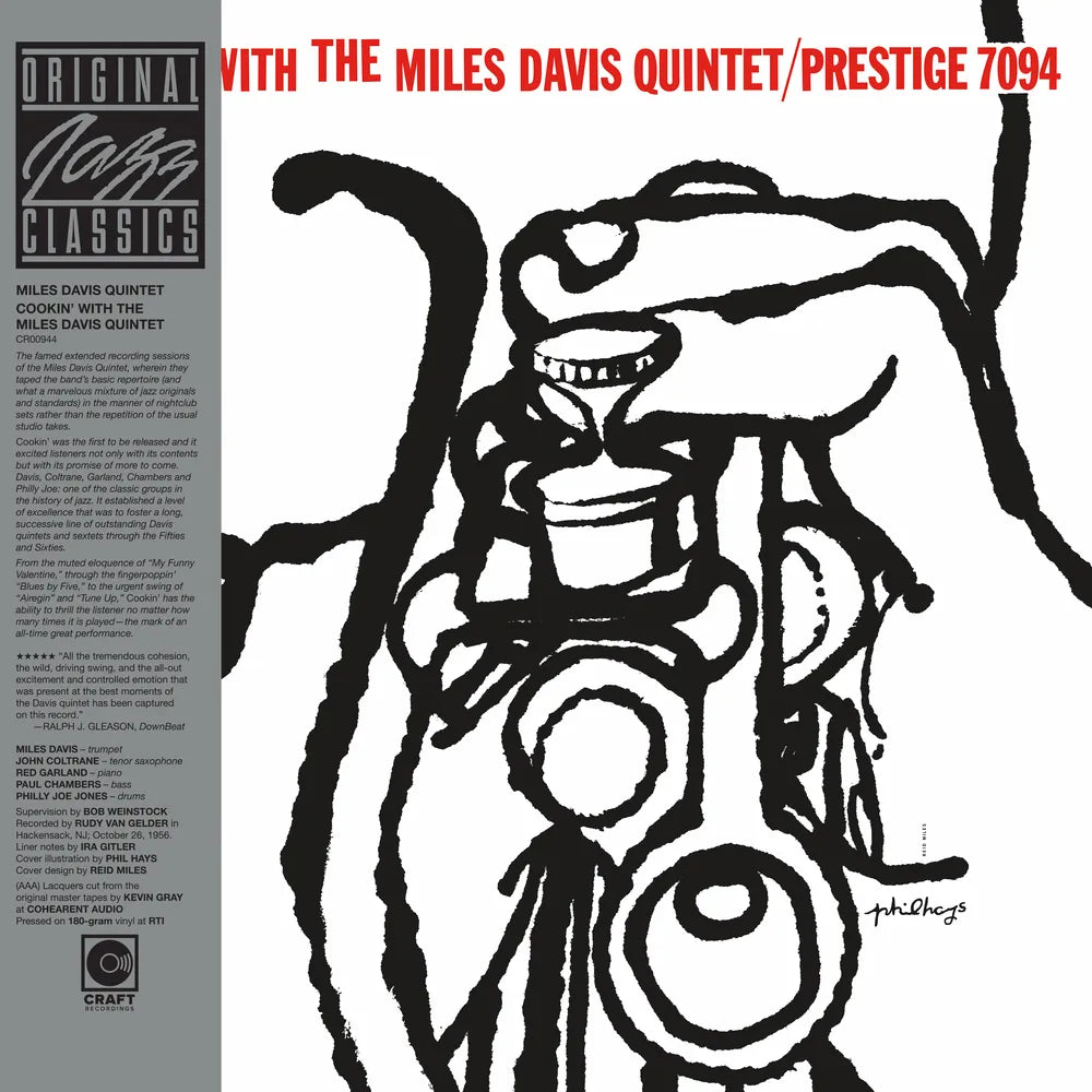 The Miles Davis Quintet - Cookin' With The Miles Davis Quintet - 2026 Original Jazz Classics [180g with tip-on jacket + obi] [New Vinyl]