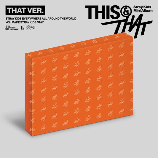Stray Kids - THIS & THAT [THAT VER.] [New CD]