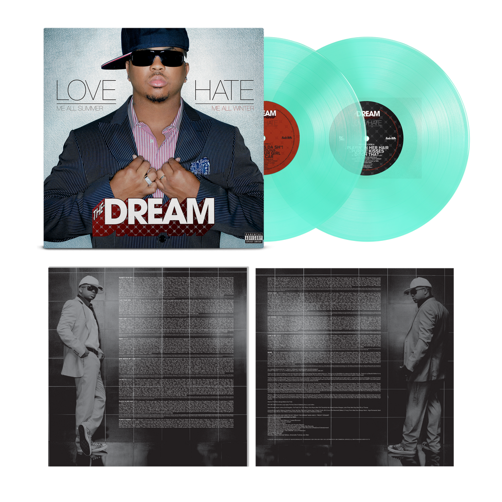 The-Dream - Love/Hate [Transparent Sea Glass] [New Vinyl]