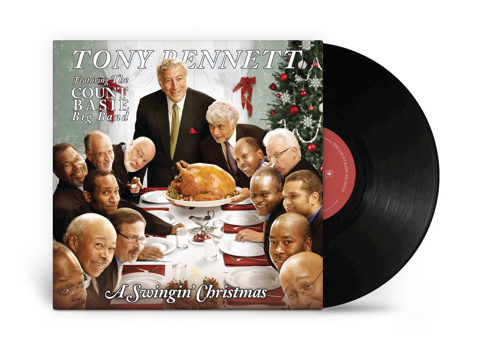 Tony Bennett - A Swingin' Christmas - Featuring The Count Basie Big Band [LP] [New Vinyl]