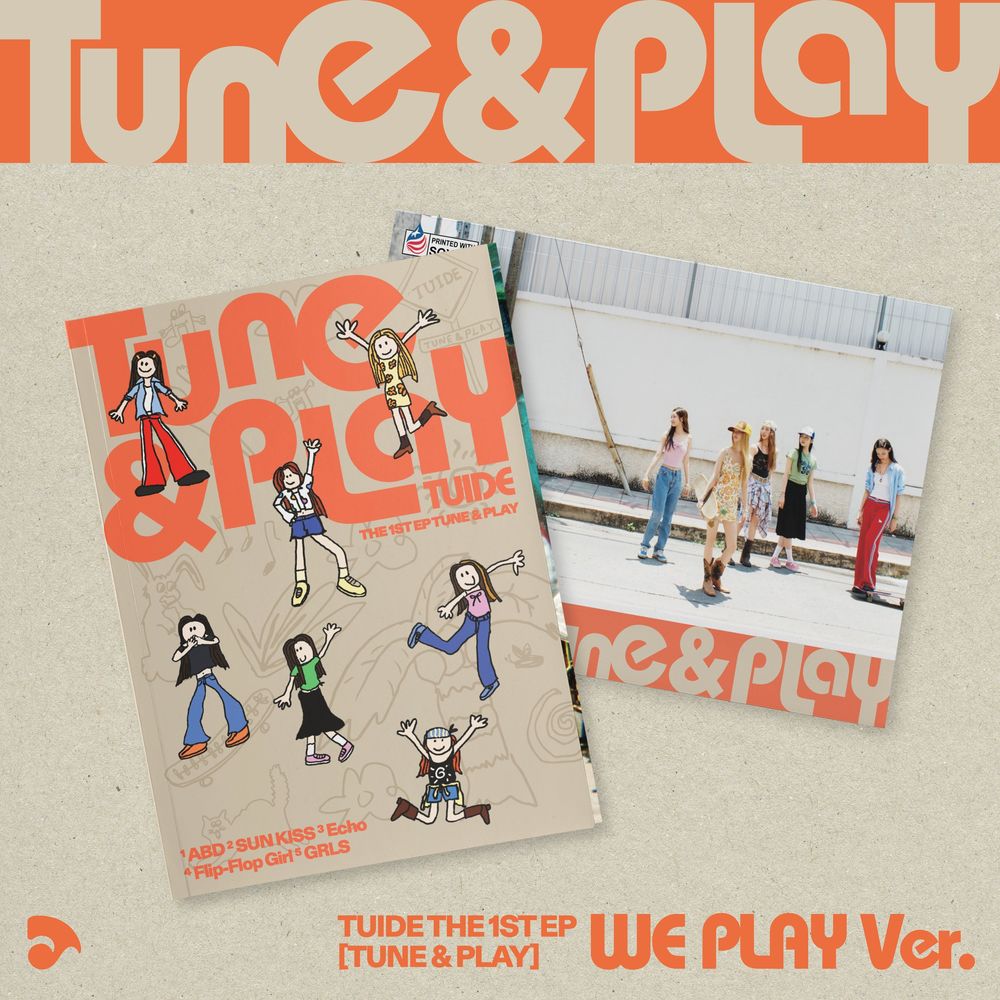 TUIDE - The 1st EP 'TUNE & PLAY' [WE PLAY Ver.] [New CD]