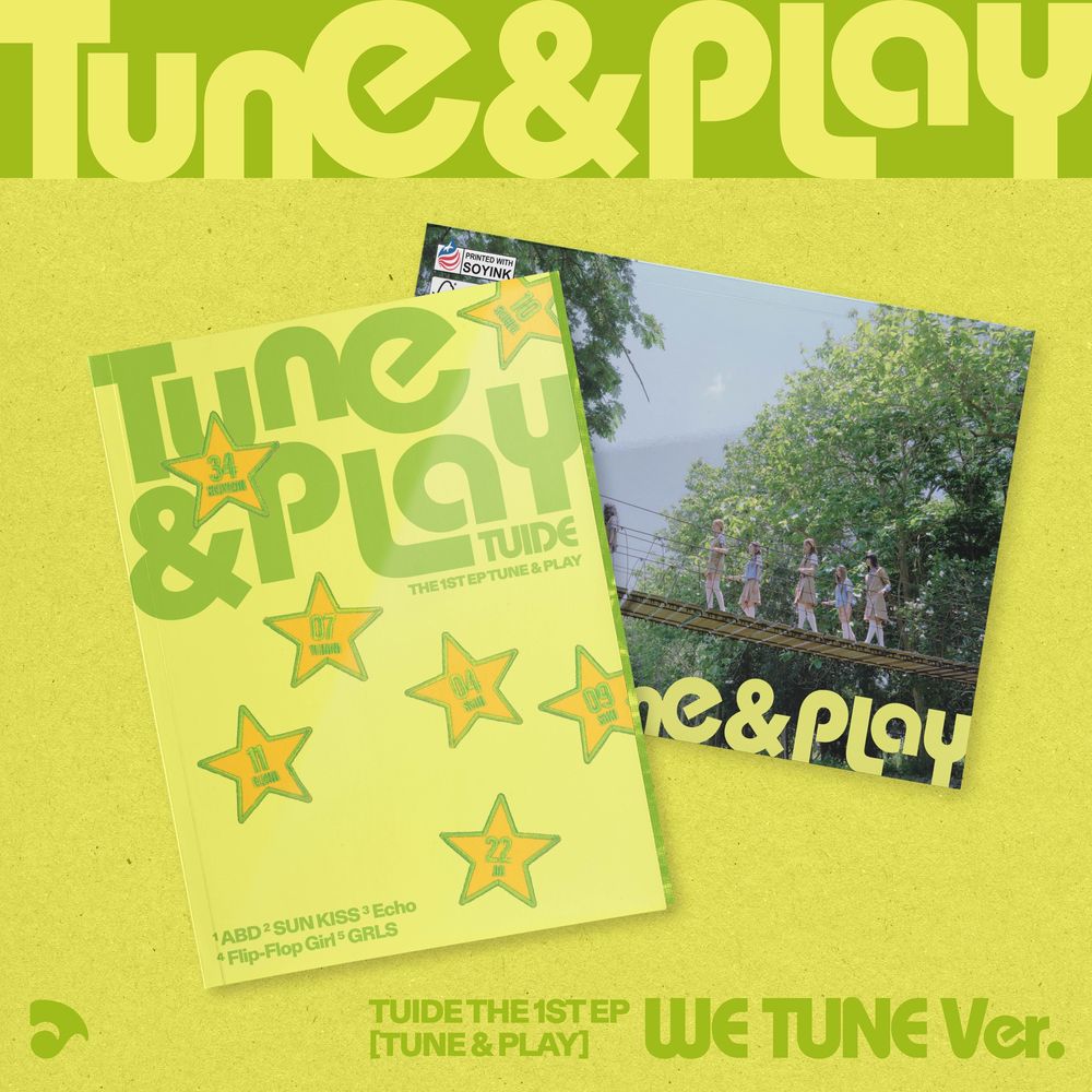 TUIDE - The 1st EP 'TUNE & PLAY' [WE TUNE Ver.] [New CD]
