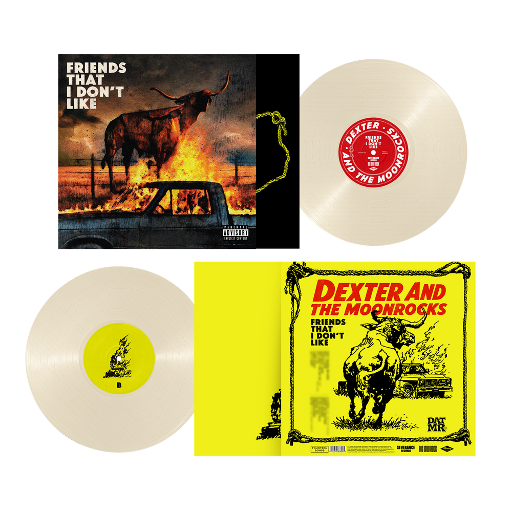 Dexter & Moonrocks - Friends That I Don't Like [Cream White] [New Vinyl]