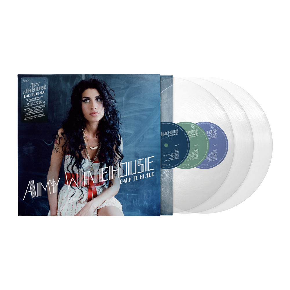 Amy Winehouse - Back To Black - 20th Anniversary [Deluxe Ultra Clear 3LP] [New Vinyl]