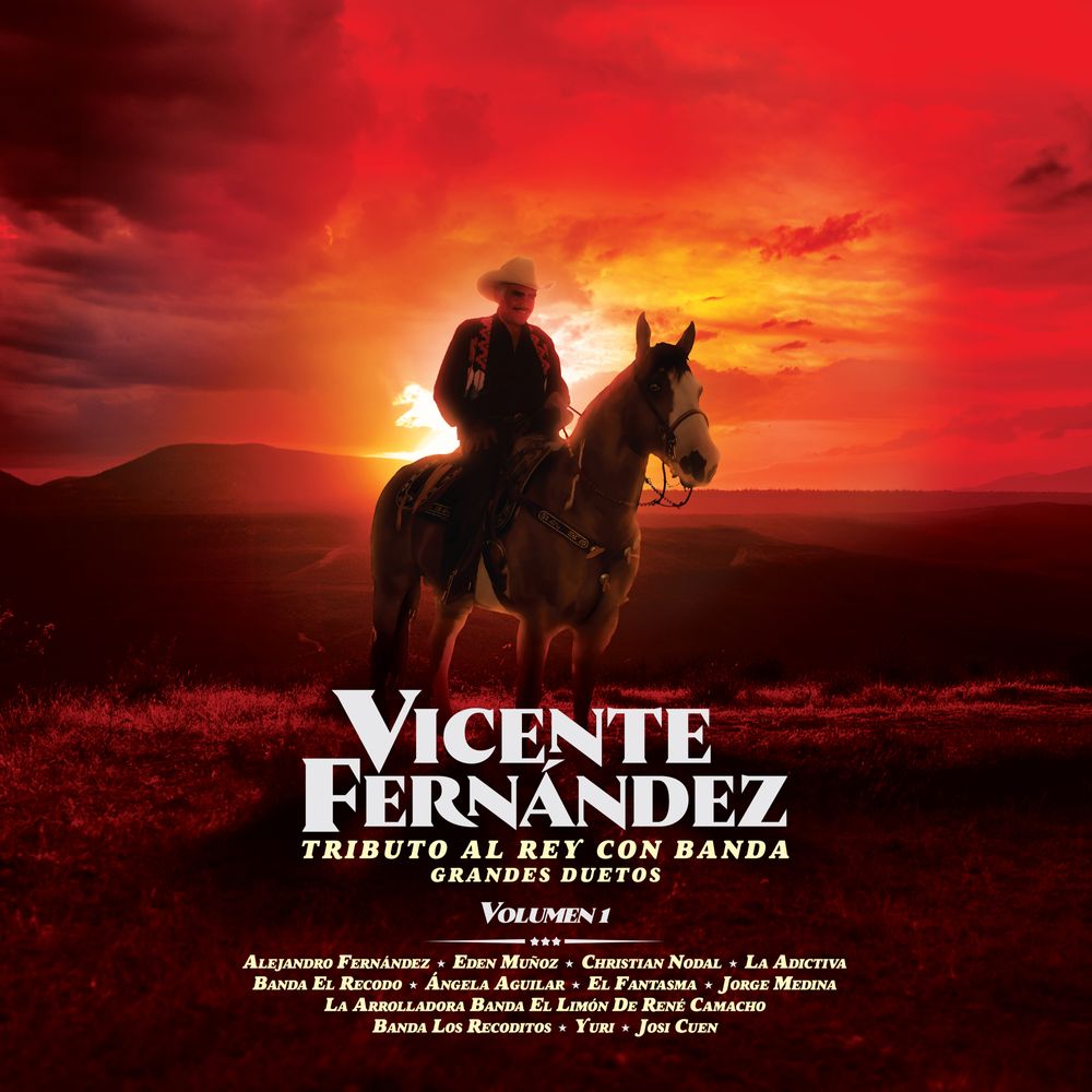 Vicente Fernandez - Tributo Al Rey Con Banda (Grandes Duetos Vol. 1) [LP] [New Vinyl]