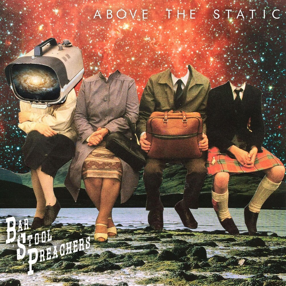 The Bar Stool Preachers - Above The Static [Indie Exclusive Limited Edition Half Black/Half White Splatter LP] [New Vinyl]