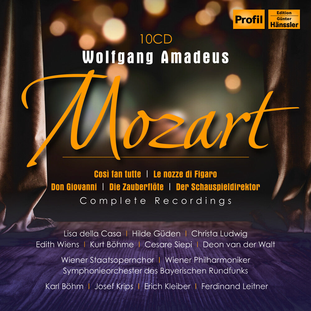 Mozart / Ludwig / Kunz - 4 Opern Gesamtaufnahmen - 4 Operas Complete [CD]