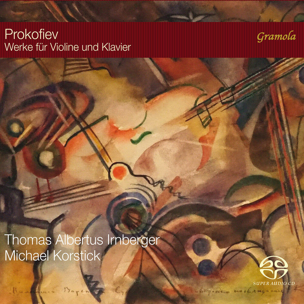 Prokofiev / Irnberger / Korstick - Works for Violin & Piano Music CD
