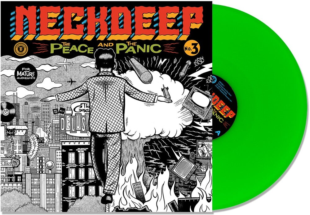 Neck Deep - The Peace and the Panic [Green LP] [New Vinyl]