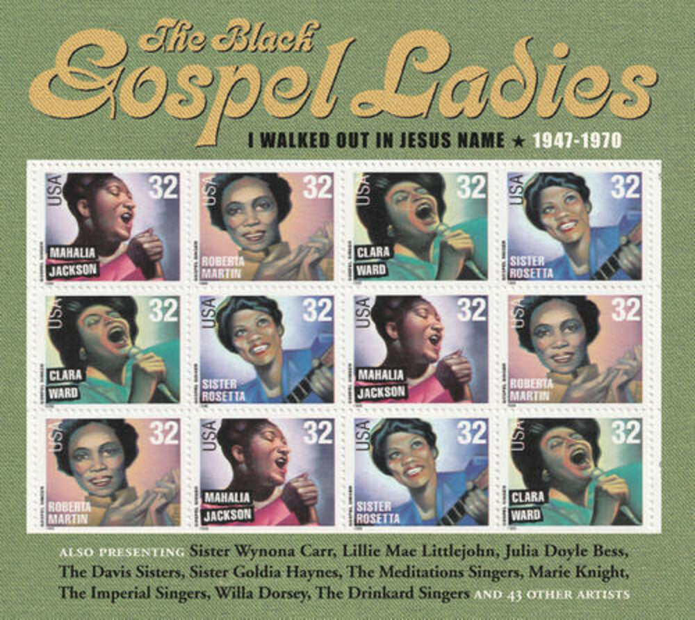 Black Gospel Ladies - I Walked Out Jesus Name: 1947-1970 (Box) [CD]