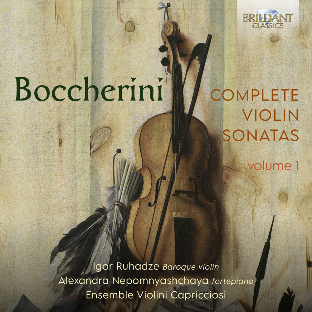Boccherini / Ruhadze / Nepomnyashchaya - Complete Violin Sonatas, Vol. 1 [CD]