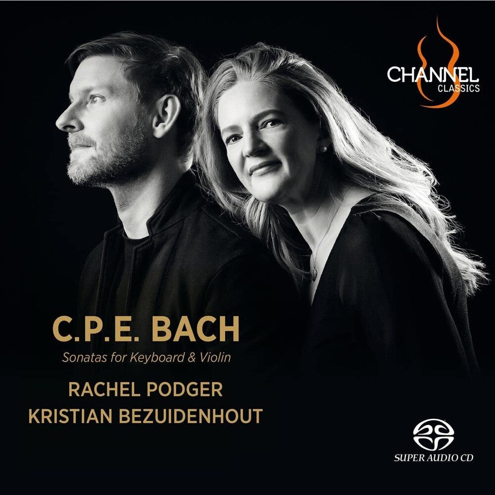 C Bach .P.E. / Podger / Bezuidenhout - Sonatas For Keyboard & Violin (Hybr) [CD]