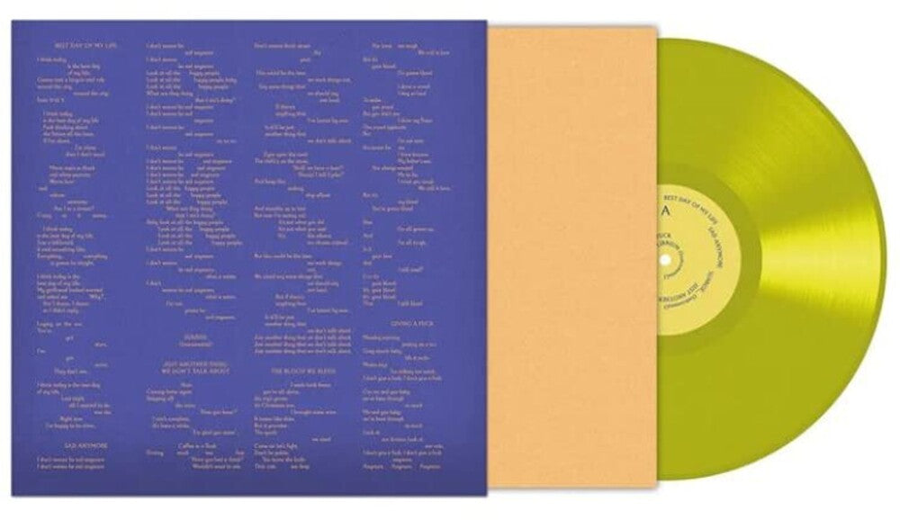 Tom Odell - Best Day Of My Life [Limited Edition Yellow LP] Vinyl Record [New]