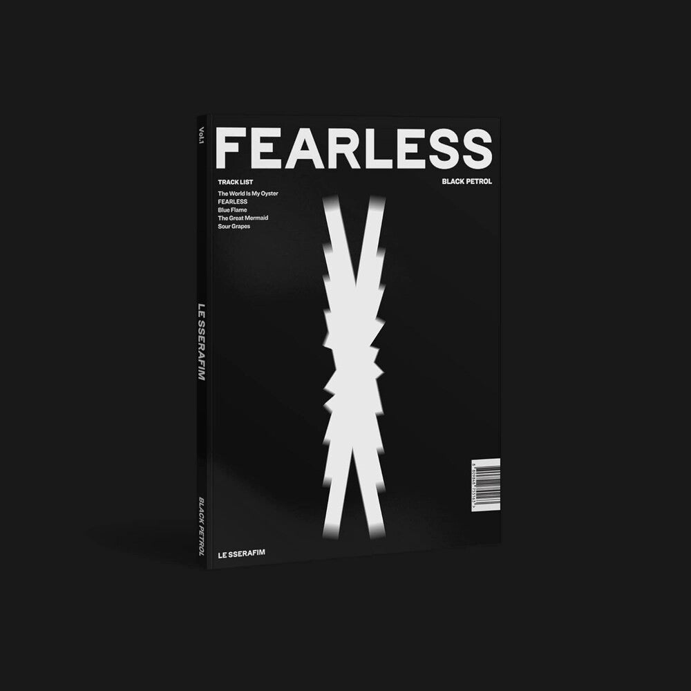 LE SSERAFIM - 1st Mini Album 'fearless' [Black Petrol Ver.]