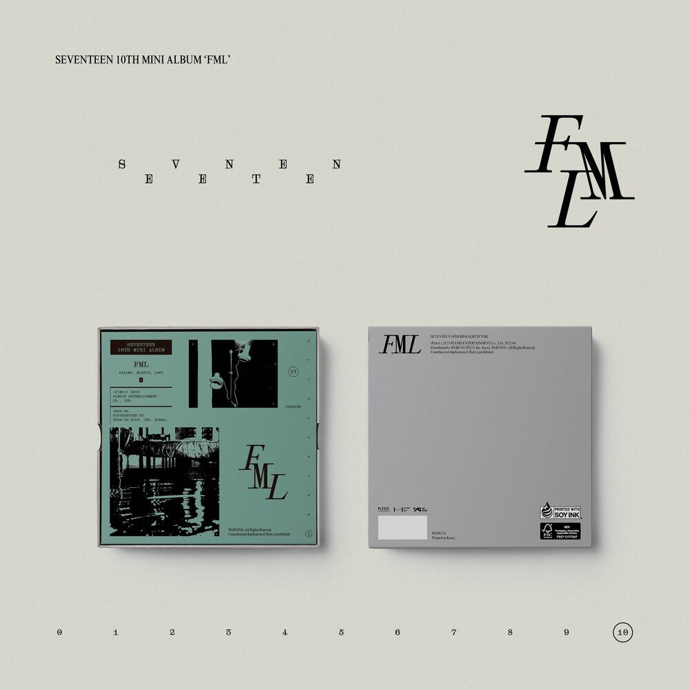SEVENTEEN - SEVENTEEN 10th Mini Album 'FML' [Fallen, Misfit, Lost] [New CD]