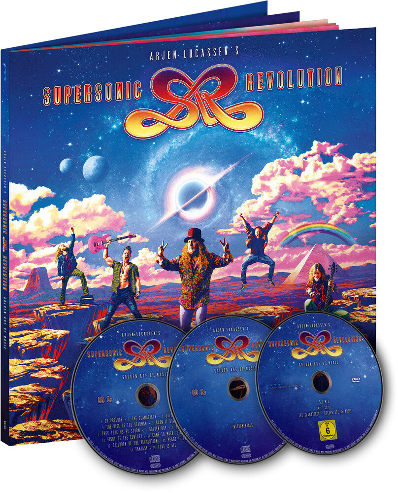 Arjen Lucassen's Supersonic Revolution - Golden Age Of Music - Super Deluxe Edition (W/Dvd) [CD]
