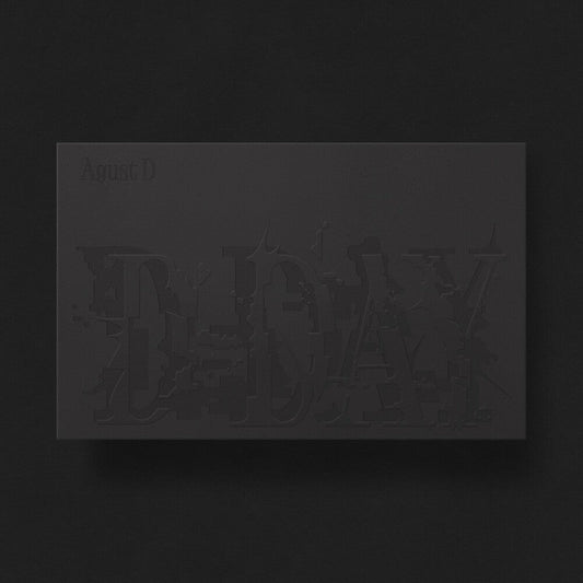 Agust D (SUGA of BTS) - D-DAY [VERSION 01] [New CD]