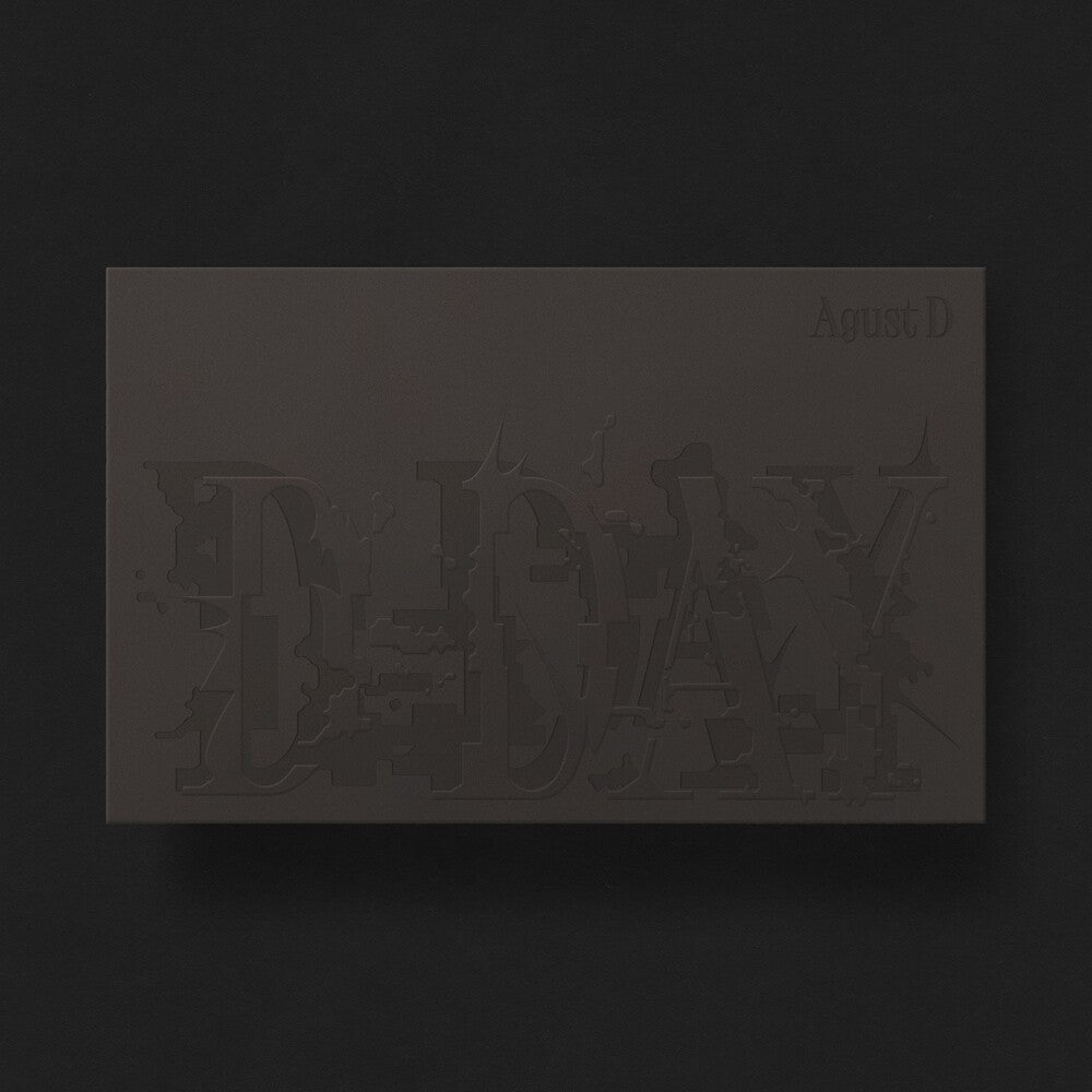 Agust D (SUGA of BTS) - D-DAY [VERSION 02] [New CD]