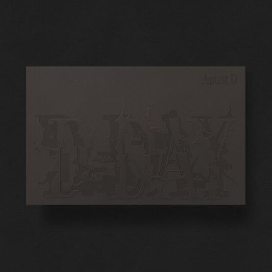 Agust D (SUGA of BTS) - D-DAY [VERSION 02] [New CD]