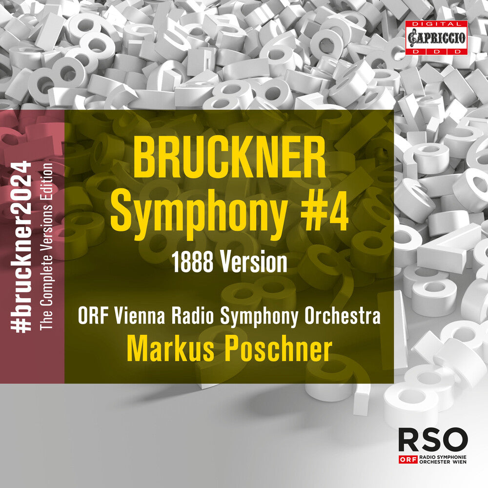 Bruckner / Orf Vienna Radio Symphony Orchestra - Symphony No. 4 (1888) [CD]
