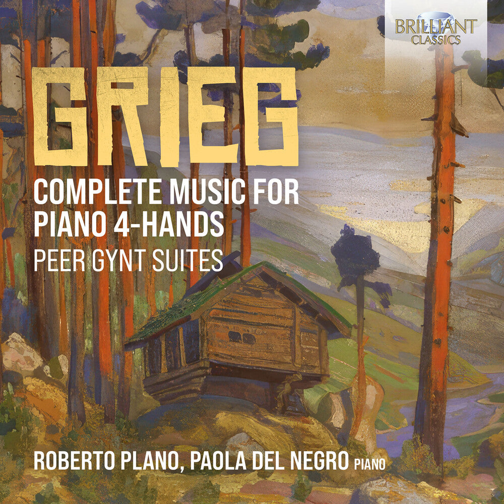 Grieg / Plano / Del Negro - Complete Music For Piano 4-Hands Peer Gynt Suites [CD]