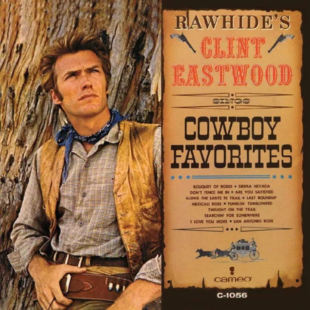 Clint Eastwood - Rawhide's Clint Eastwood Sings Cowboy Favorites [Amber LP] Vinyl Record