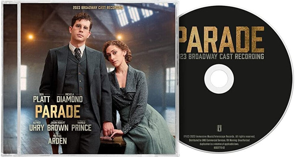 Ben Platt / Micaela Diamond / Jason Robert Brown - Parade (2023 Broadway Cast Recording) [CD] [New CD]