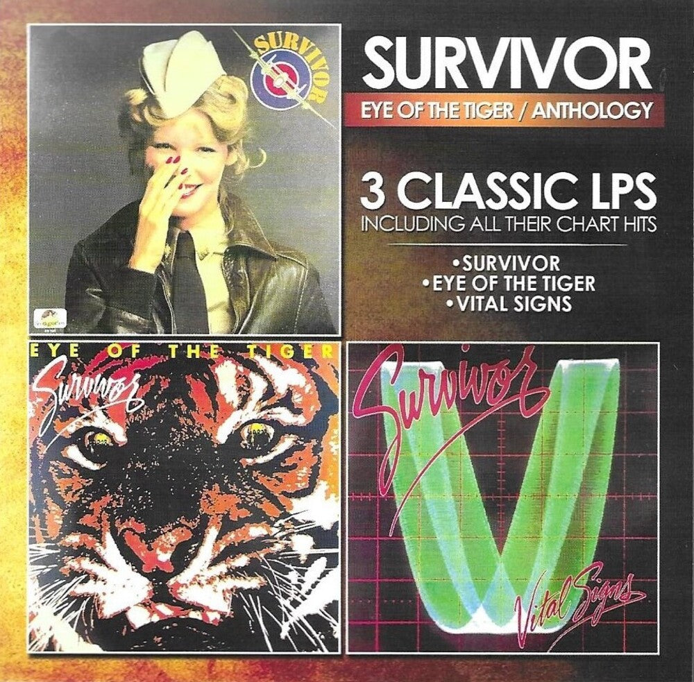 Survivor - 3 Classic Lps Including All Their Chart Hits [CD]