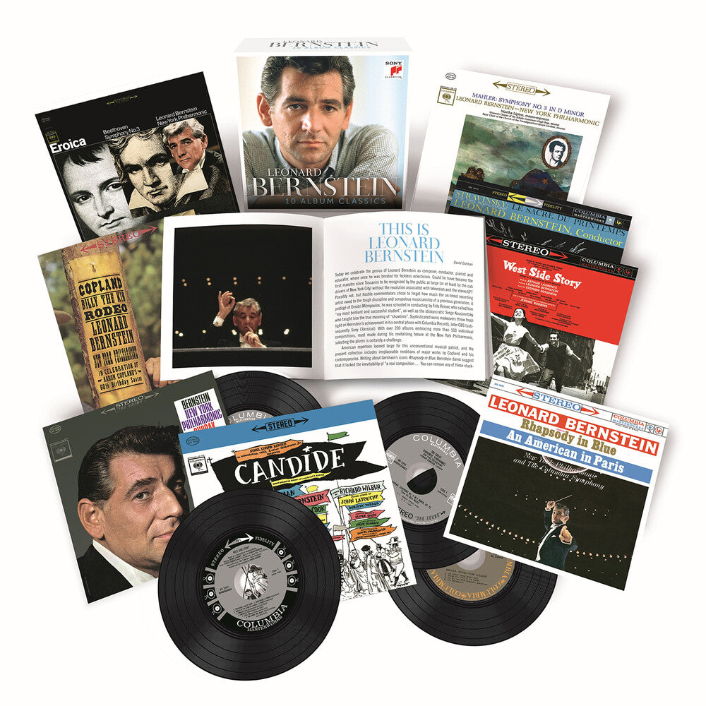 L Beethoven .V. / Bernstein / Dvorak - 10 Album Classics [CD]