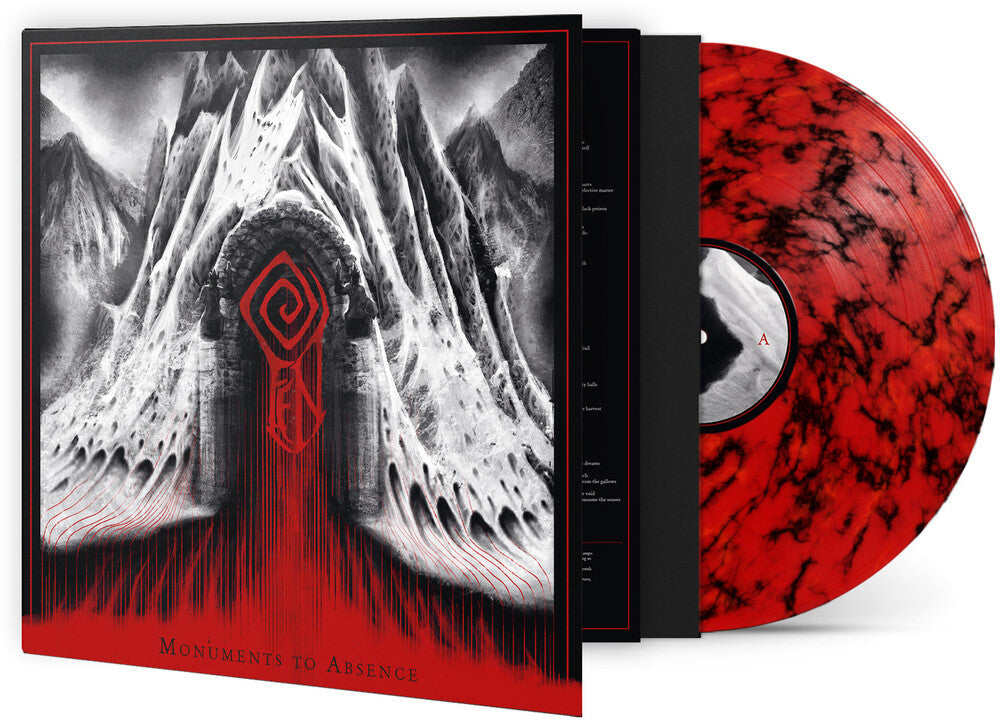 Fen - Monuments To Absence - Red/Black Marble (Blk) [LP] Vinyl Record