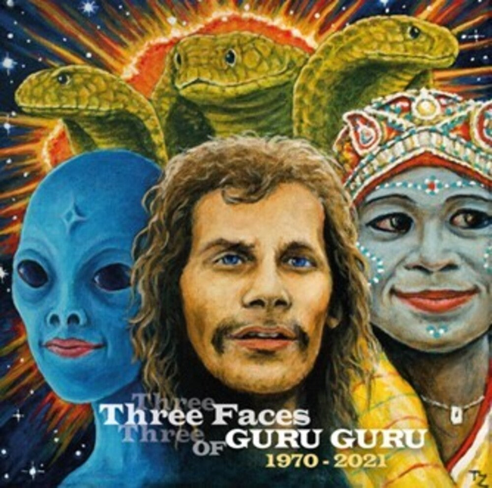 Guru Guru - Three Faces Of Guru Guru (Uk) Music CD