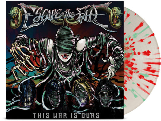 Escape The Fate - This Wars Is Ours: 15th Anniversary Edition [White w/Red & Green Splatter LP] [New Vinyl]