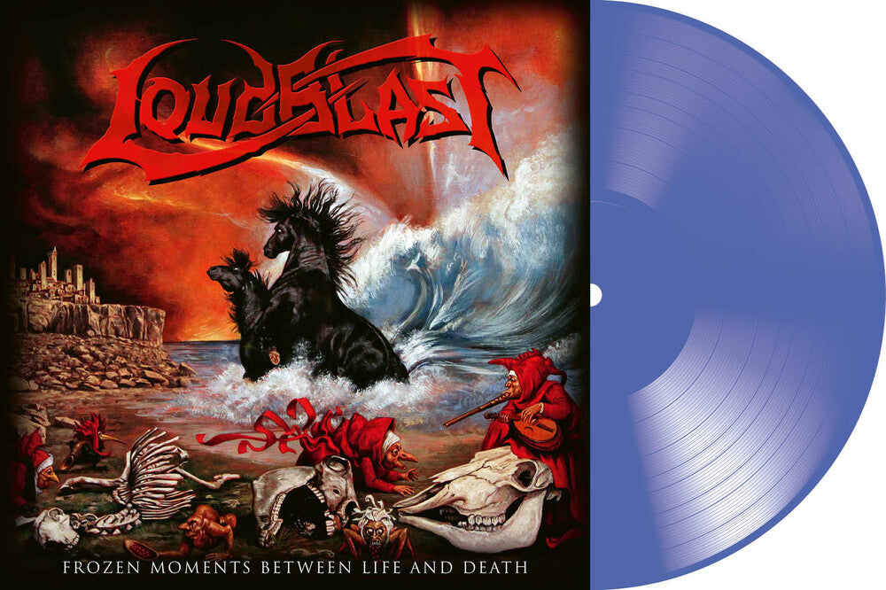 Loudblast - Frozen Moments Between Life & Death - Blue (Blue) [LP] Vinyl Record