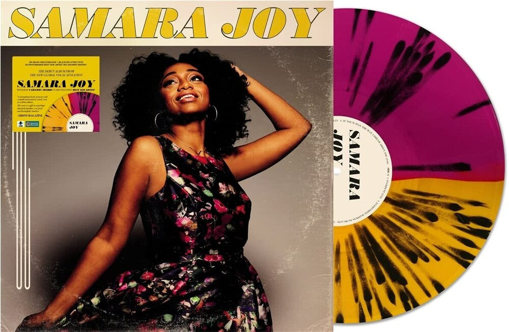 Joy, Samara - Samara Joy - Deluxe Edition on Violent, Orange & Black Splatter Colored Vinyl [LP] [New Vinyl]