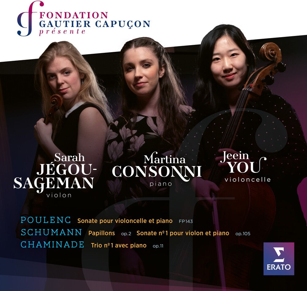 Martina Consonni - Schumann Poulenc Chaminade (Fondation Gautier Music CD