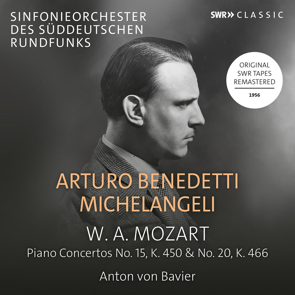 Mozart / Michelangeli - Piano Concertos No. 15, K.450 & No. 20, K.466 [CD]
