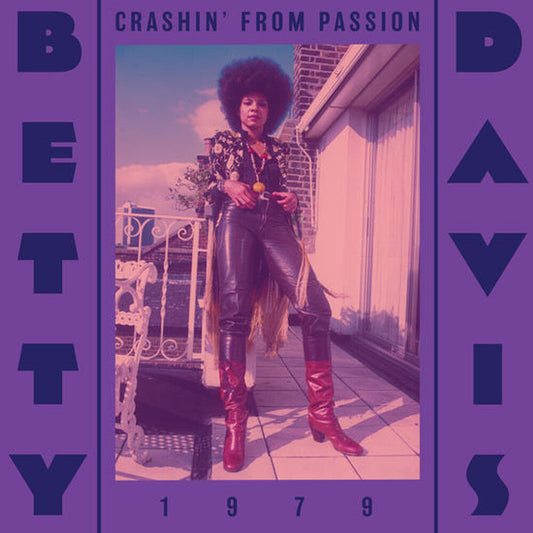 Betty Davis - Crashin' From Passion - Red [Colored Vinyl] (Red) [New Vinyl]
