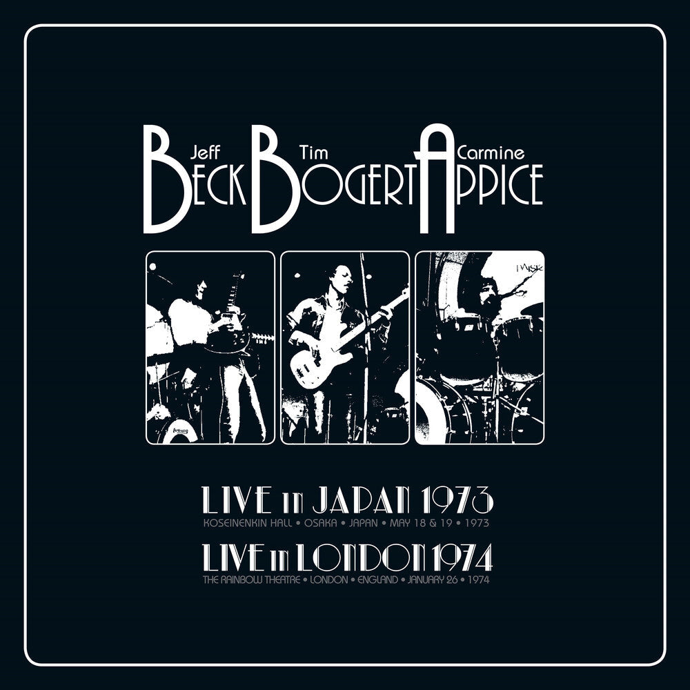 Beck Bogert & Appice - Live 1973 & 1974 [LP] Vinyl Record