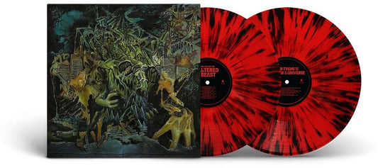 King Gizzard & The Lizard Wizard - Murder Of The Universe: Cosmic Carnage Edition [Translucent Red w/Heavy Black Splatter & Side D Etching 2LP] Vinyl Record [New]