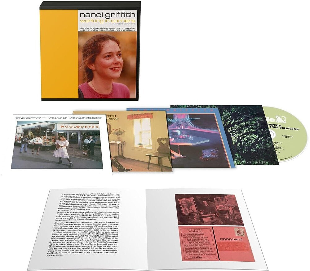 Nanci Griffith - Working In Corners [4CD Box Set] [New CD]