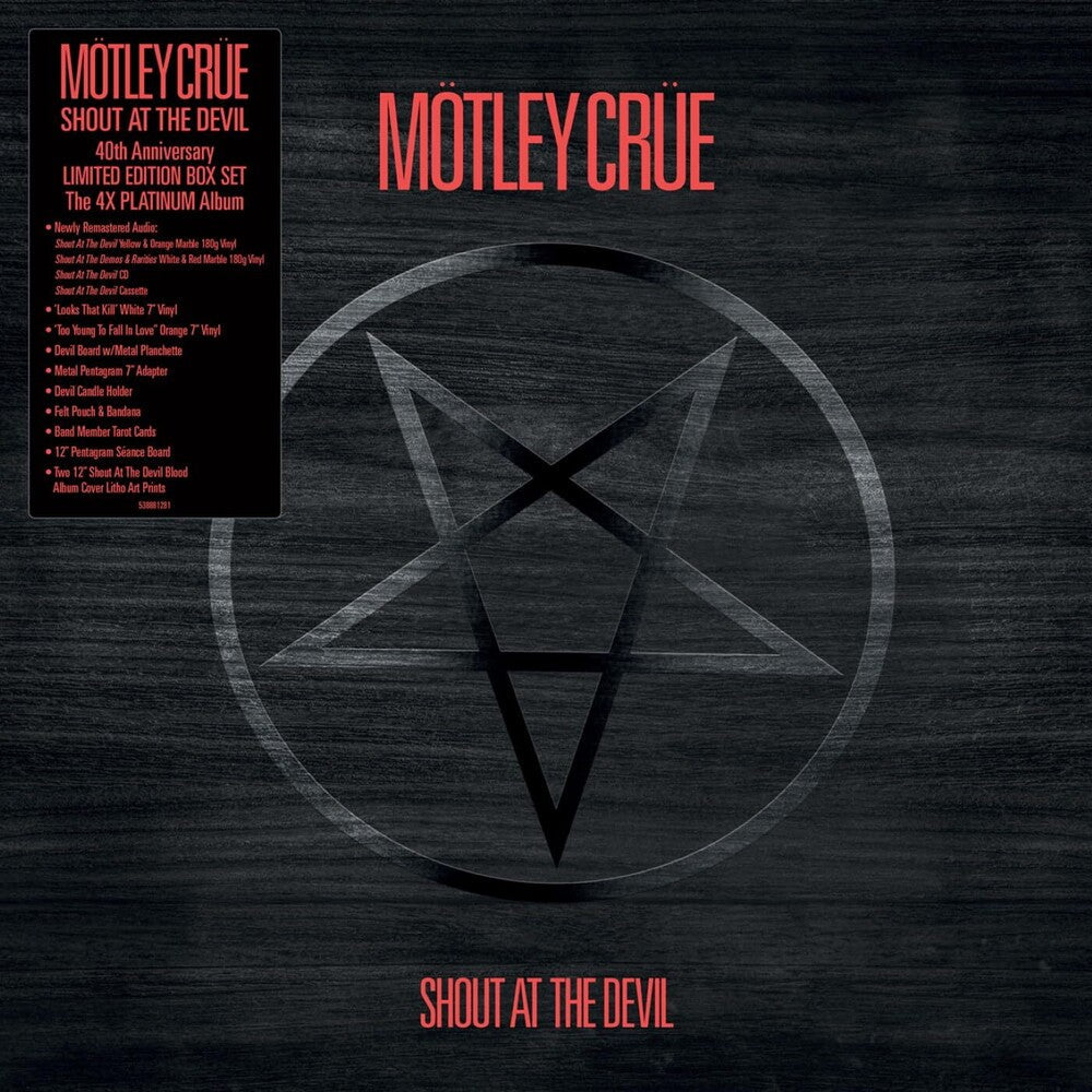 Motley Crue - Shout At The Devil: 40th Anniversary [Limited Edition LP Box Set] [New Vinyl]