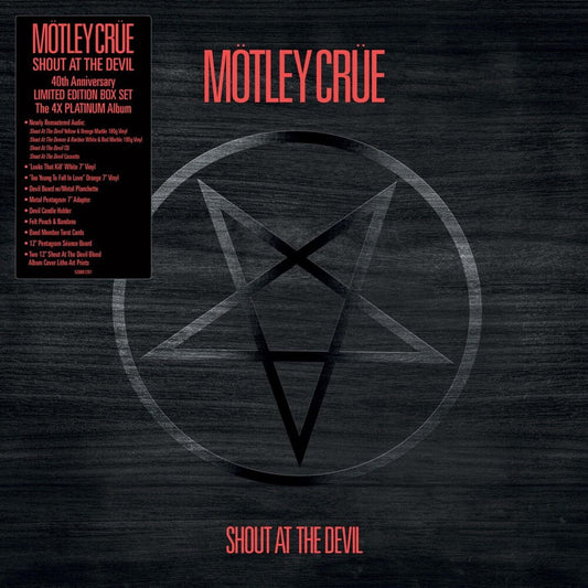 Motley Crue - Shout At The Devil: 40th Anniversary [Limited Edition LP Box Set] [New Vinyl]