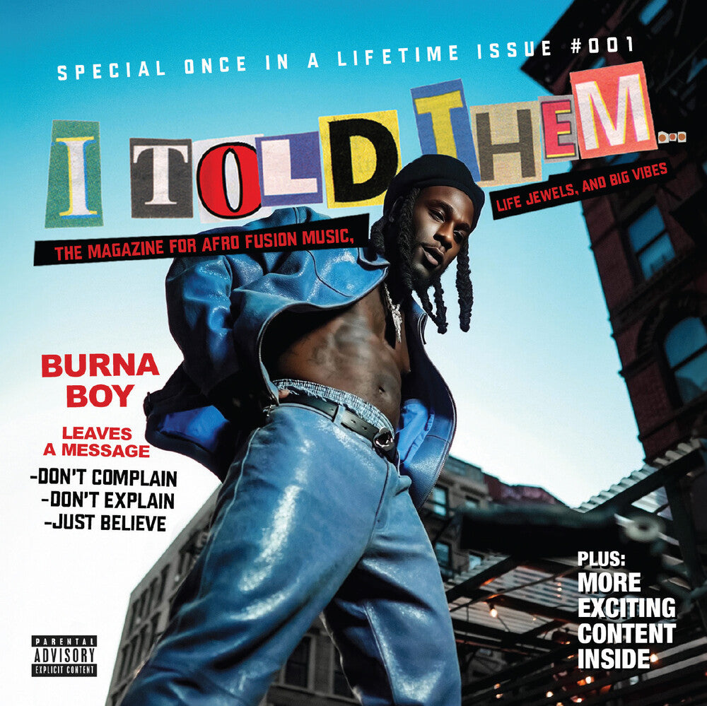 Burna Boy -  I Told Them… [Indie Exclusive Limited Edition CD] [New CD]