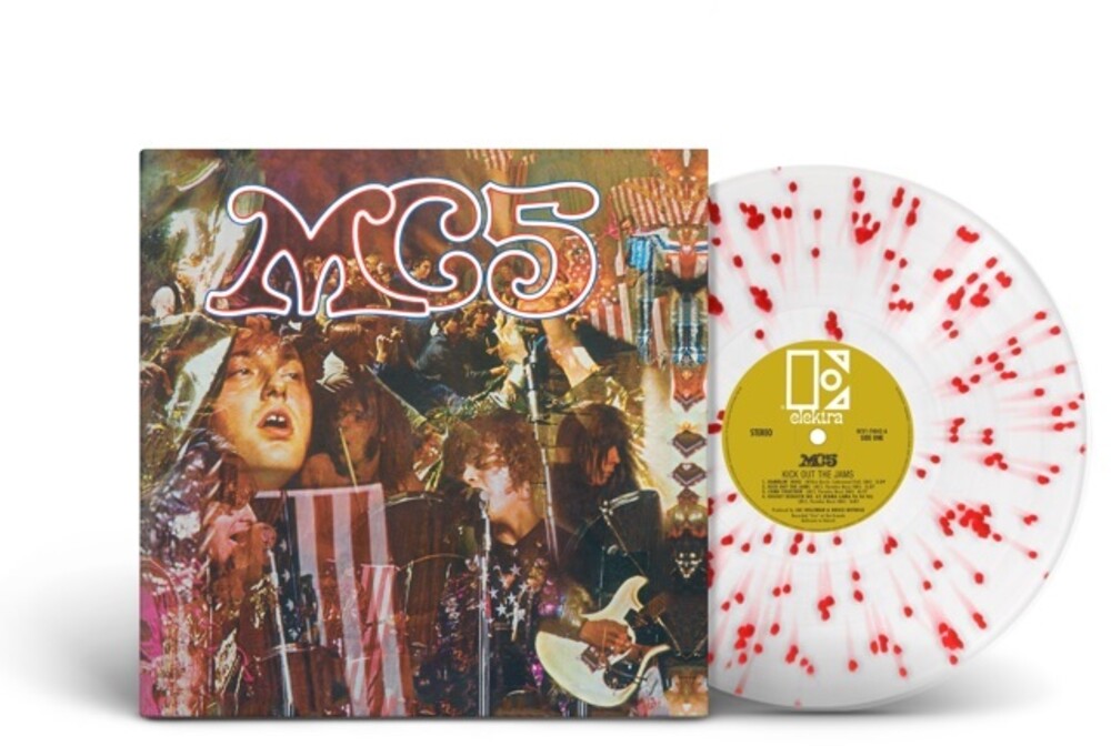 Mc5 - Kick Out The Jams [Rocktober 2023 Ultra Clear / Red Splatter LP] [New Vinyl]