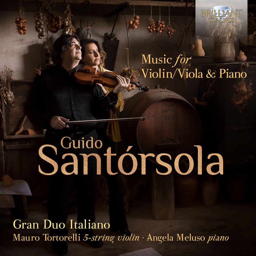 Santorsola / Tortorelli / Meluso - Music For Violin / Viola & Piano [CD]
