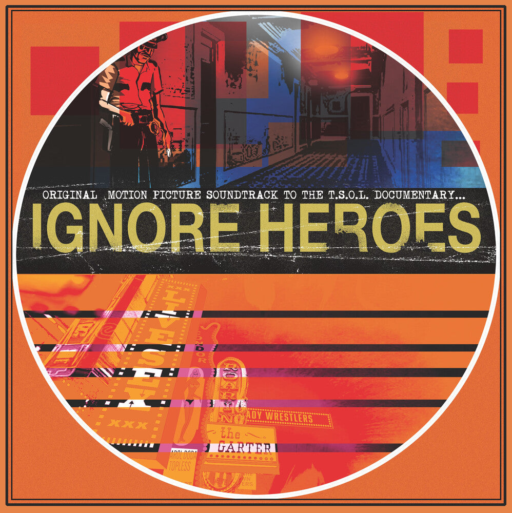 T.S.O.L. - Ignore Heroes (Original Motion Picture Soundtrack) [Indie Exclusive Limited Edition Opaque Green w/ Blue Splatter LP] [New Vinyl]