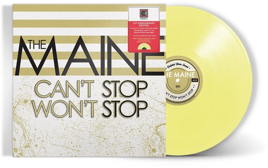 The Maine - Can't Stop Won't Stop: 15th Anniversary Edition [Indie Exclusive Limited Edition Lemon LP] [New Vinyl]