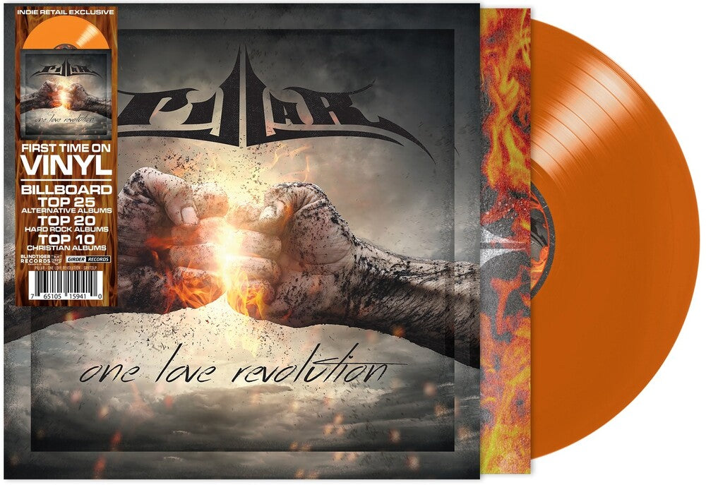 Pillar - One Love Revolution [Indie Exclusive Limited Edition Flaming Orange LP] [New Vinyl]